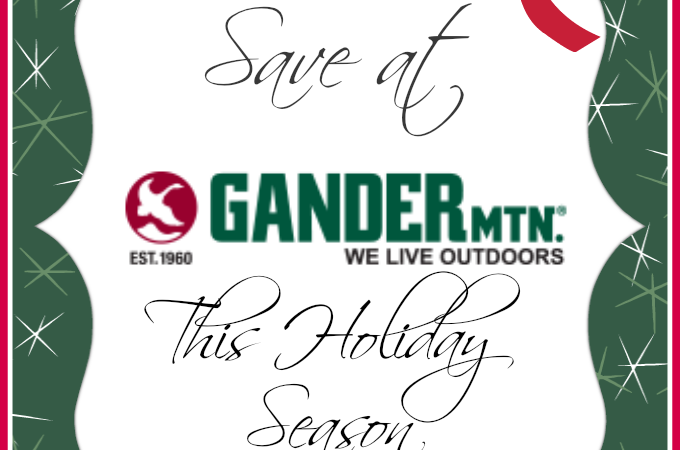 Save at Gander Mountain this Holiday Season