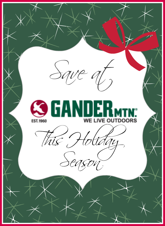 Save at Gander Mountain this Holiday Season