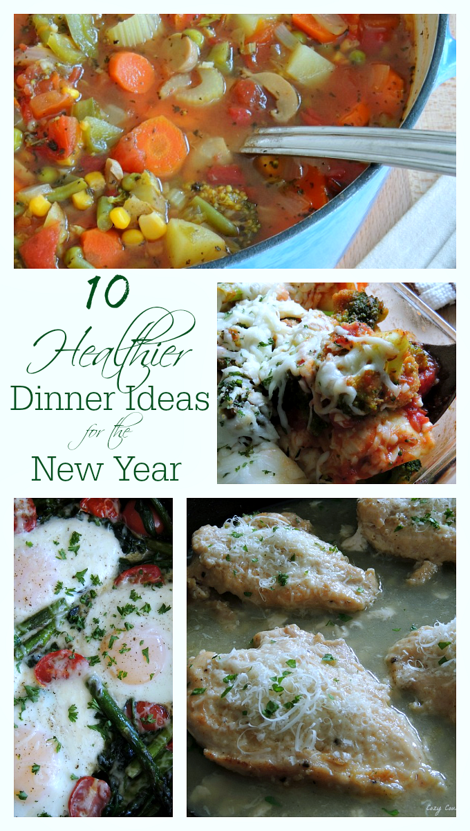 10 Healthier Dinner Ideas for the New Year