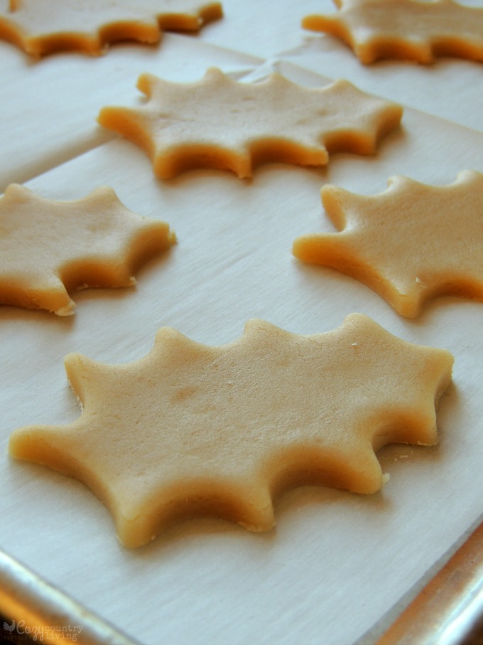 Butter Cookie Cutouts Ready for the Oven