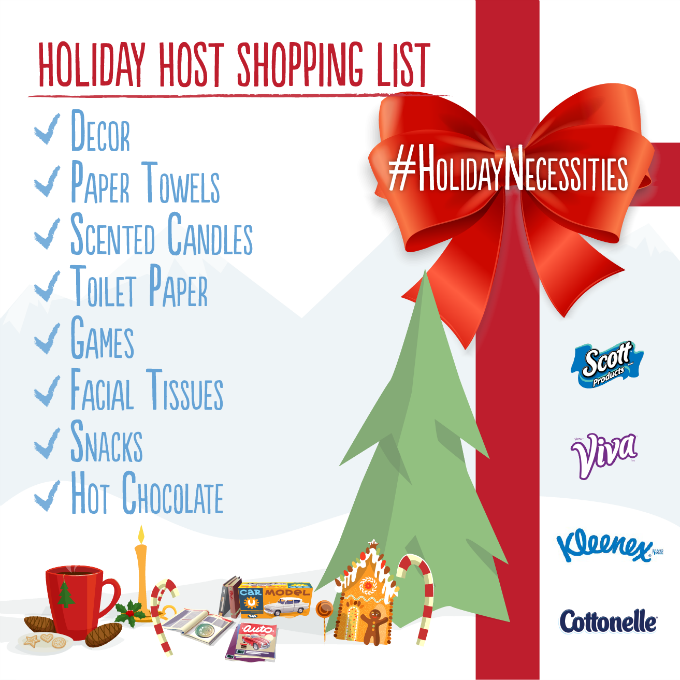 #HolidayNecessities Holiday Checklist