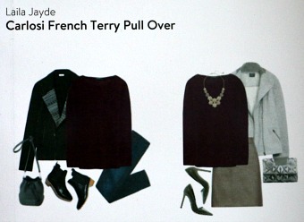 Laila Jayde Carlosi French Terry Pull Over Stitch Fix