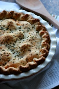 Cheesy Sausage & Pepperoni Pot Pie - Cozy Country Living