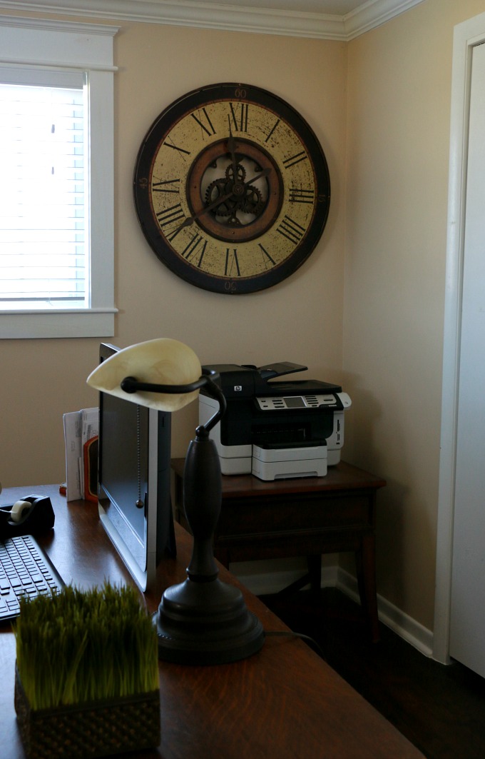 Brass Works Clock Home Office Decor