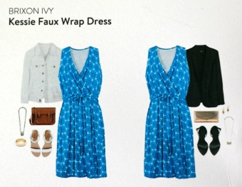 Brixton Ivy Kessie Faux Wrap Dress Stitch Fix Review