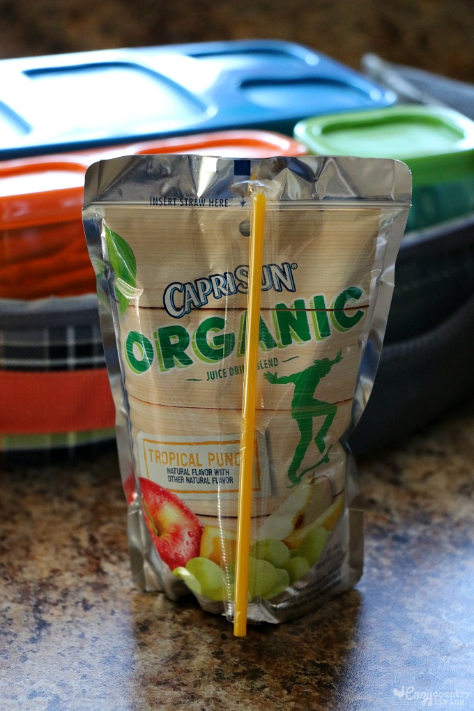 Capri Sun Organic Juice Drink for Kids Lunches