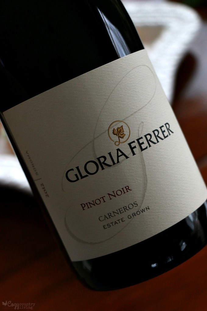 Gloria Ferrer Pinot Noir Wine for Entertaining