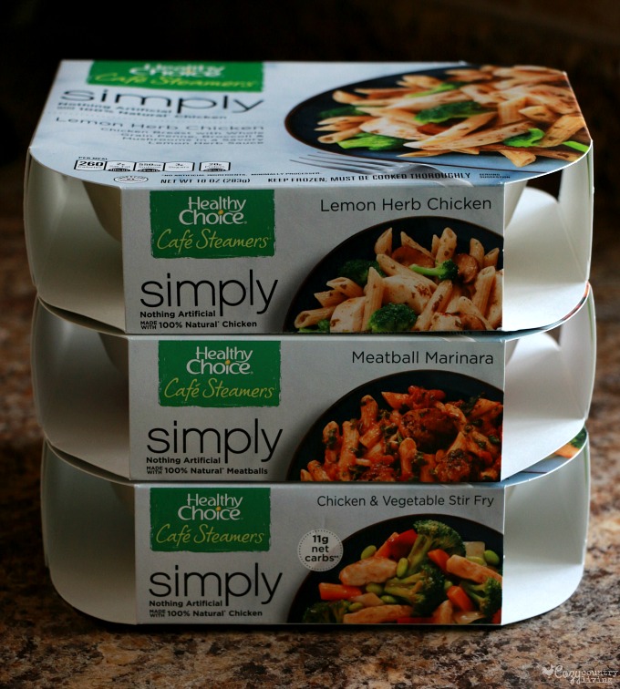 Healthy Choice Simply Cafe Steamers Meals for Convenient & Healthy Lunches