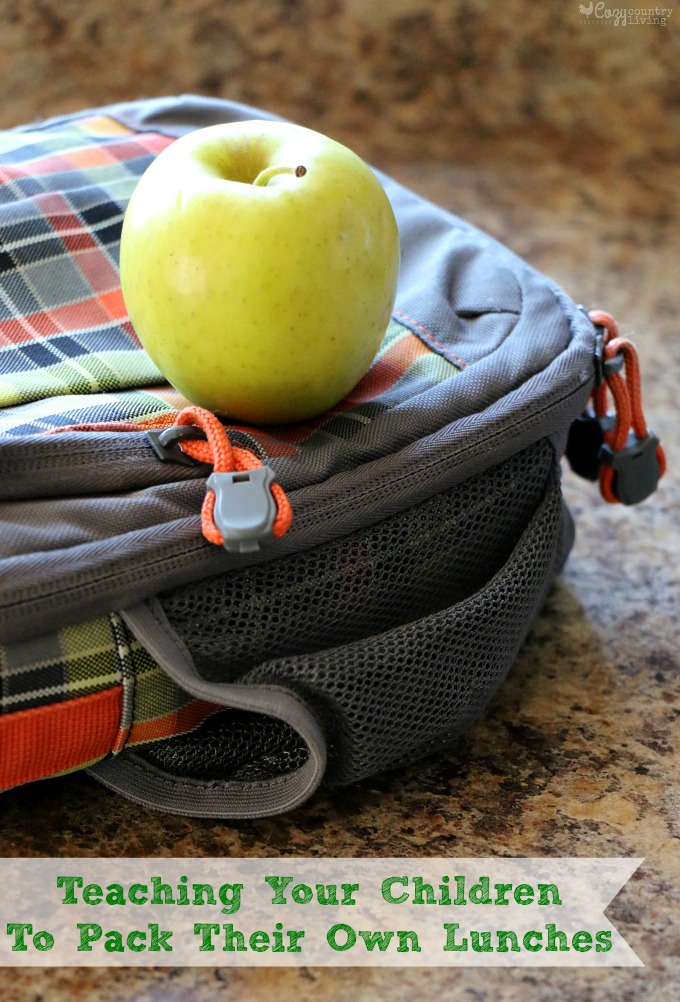 Teaching Your Children To Pack Their Own Lunches