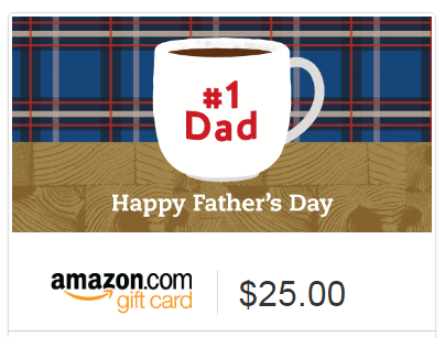 Father's Day Amazon Gift Card