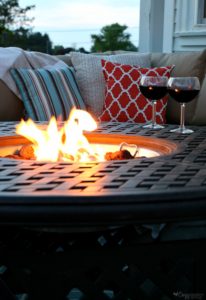 Outdoor Living- A Fire for Two