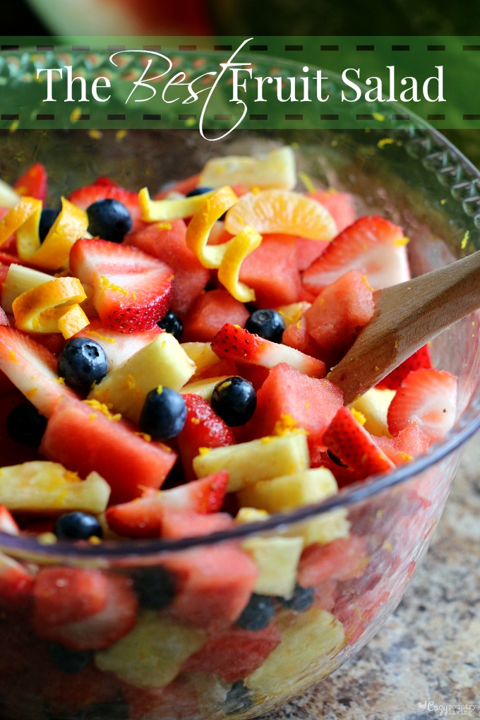 The Best Fresh Fruit Salad