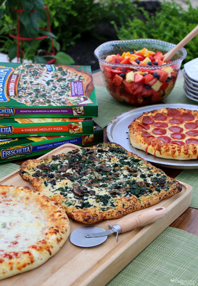 The Best Fruit Salad & Freschetta Pizza for Quick & Delicious Family Dinner