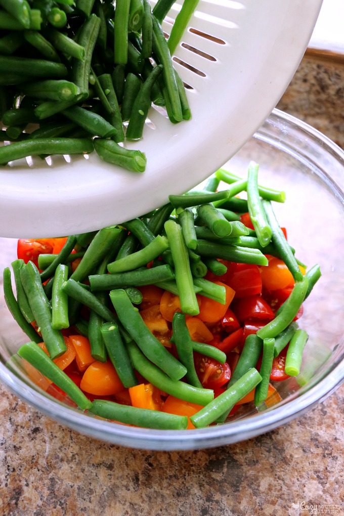 Easy to Make Italian Green Bean & Tomato Salad