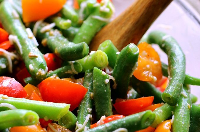 Italian Green Bean & Tomato Summer Salad