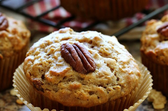 Easy to Make Raisin, Date & Pecan Muffins