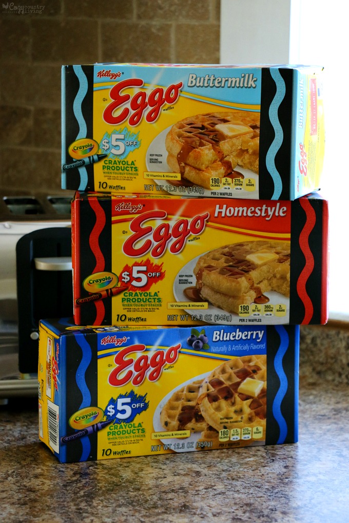 Eggo Waffles with Crayola Special Offer