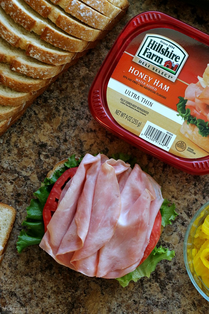 Hillshire Farm Thin Sliced Honey Ham for Italian Ham & Veggie Sandwiches
