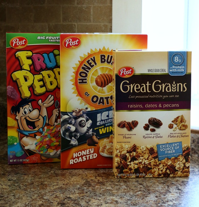 Post Cereals #RealDelicious #CerealAnytime