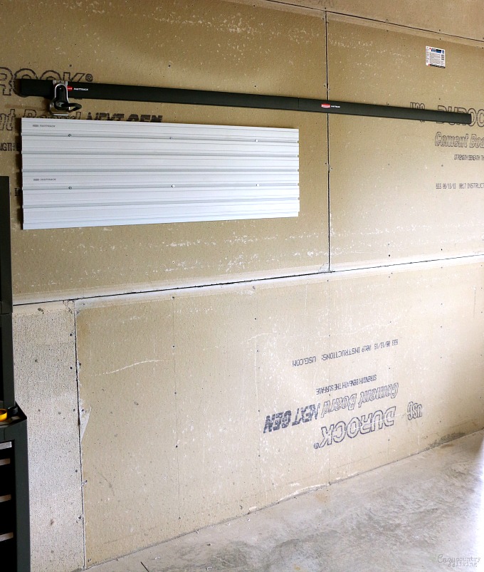 Installing Rubbermaid FastTrack Garage Organization System