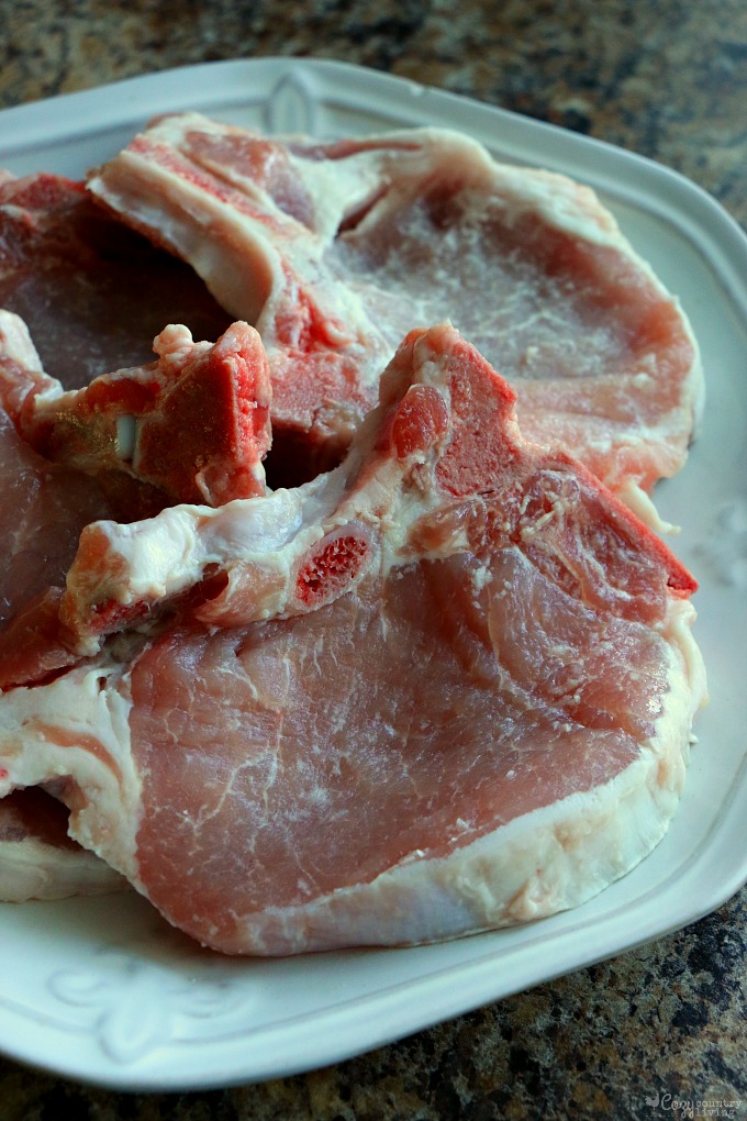 Bone In Pork Chops for Dinner