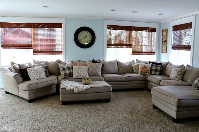 Foresthill Sectional Fall Comfort Decor