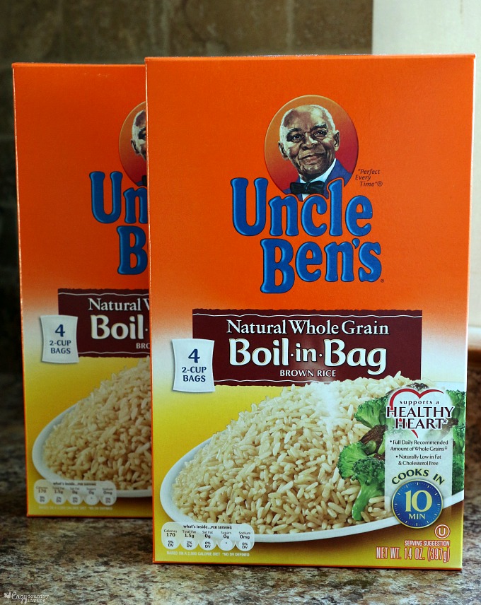Uncle Ben's Natural Whole Grain Boil in Bag Brown Rice