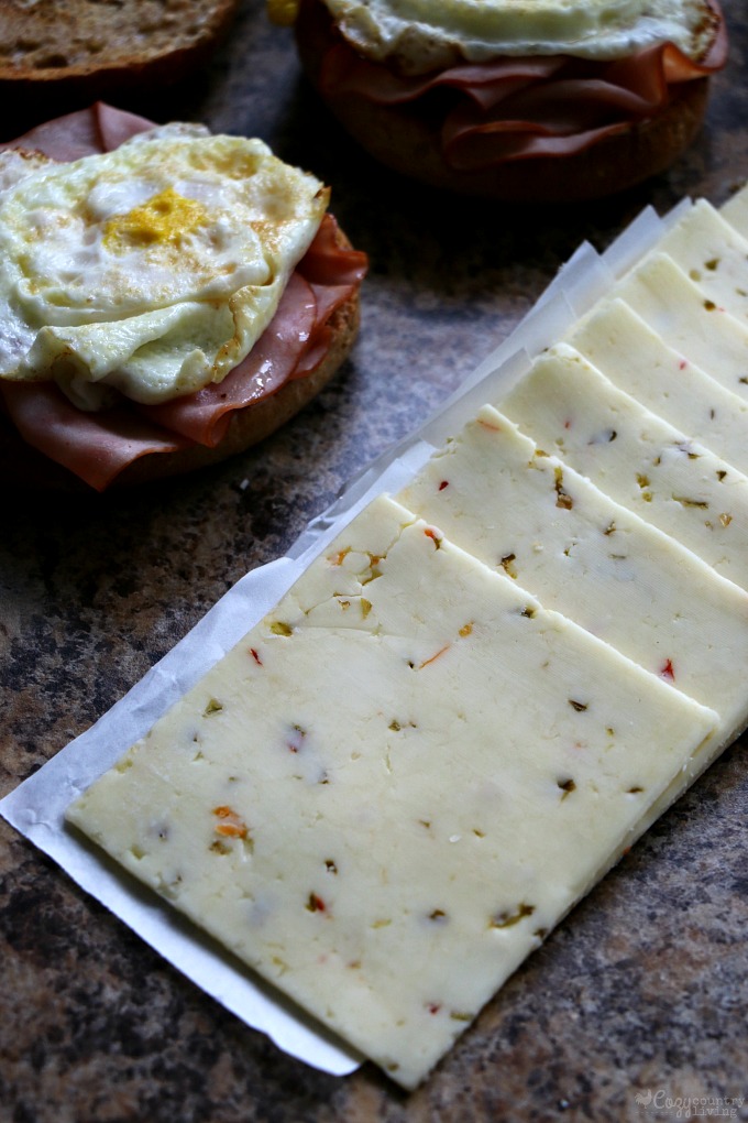 Sargento Pepper Jack Cheese for Bagel Sandwiches