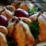 Apple & Pecan Stuffed Cornish Hens for the Holidays