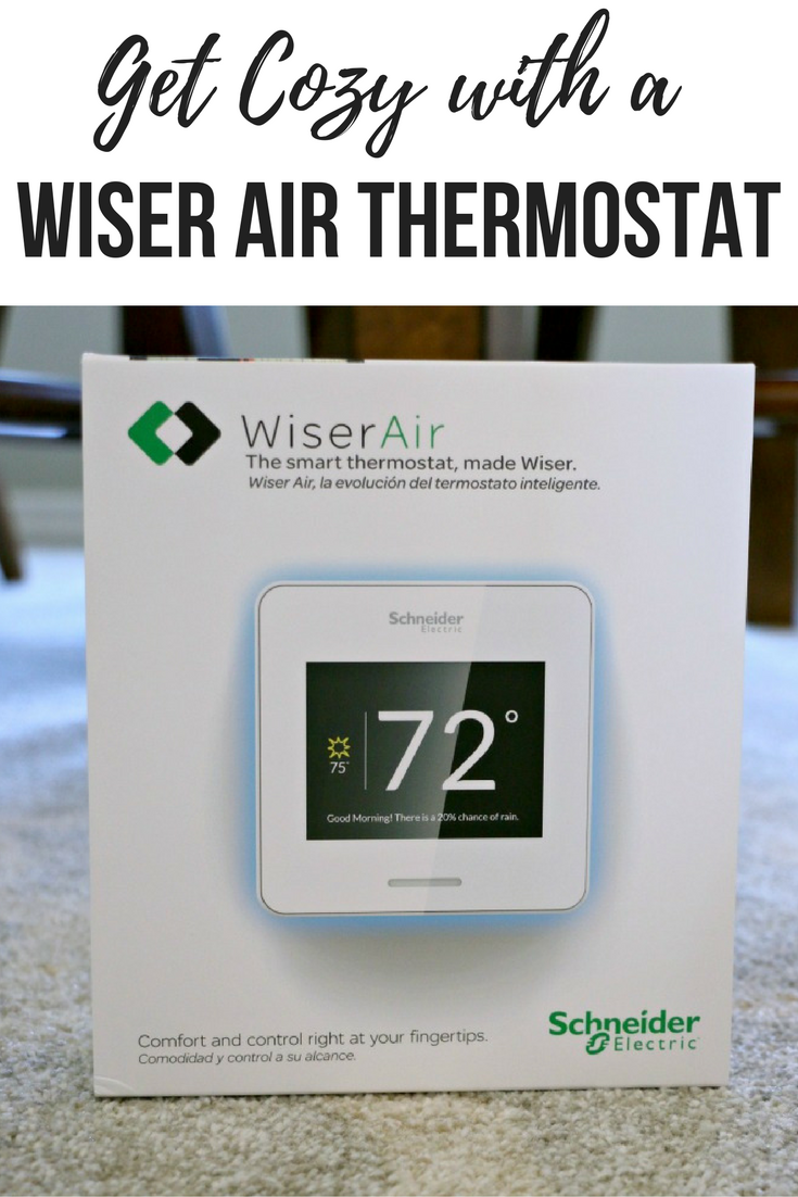Get Cozy with Wiser Air Thermostat