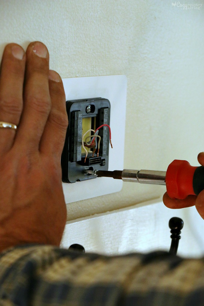 Installing Wiser Air Thermostat