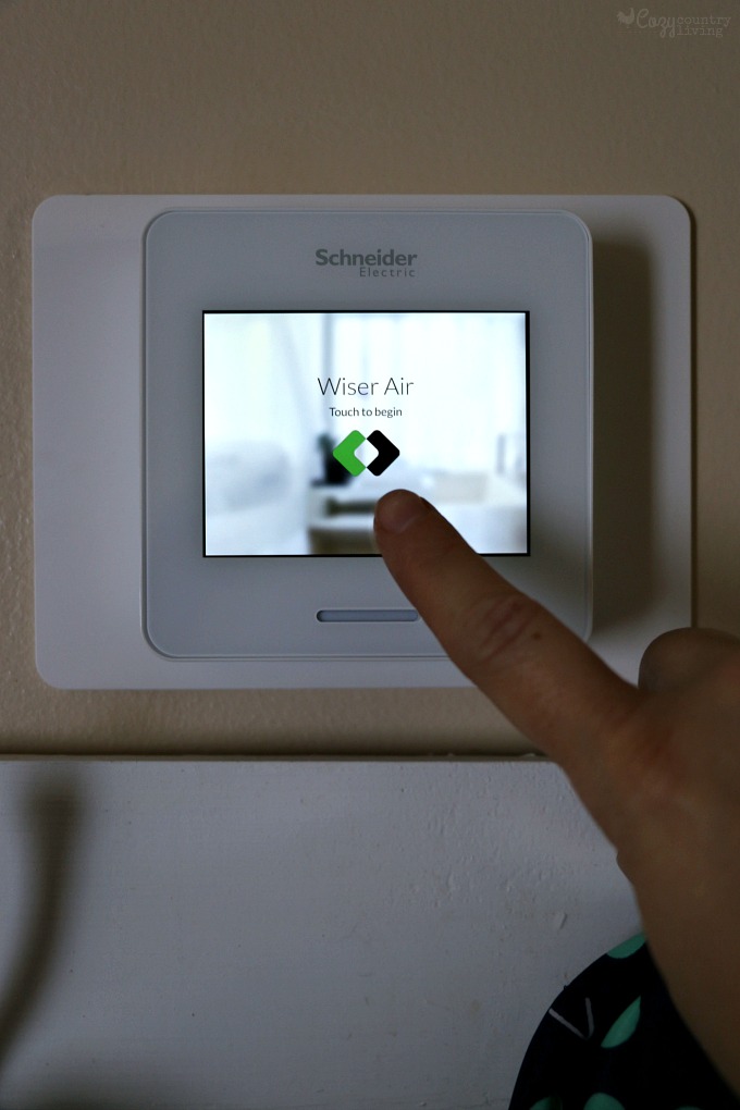 Using the Wiser Air Thermostat