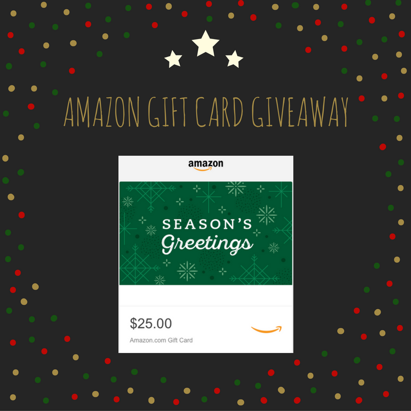 Amazon Holiday Gift Card GIVEAWAY