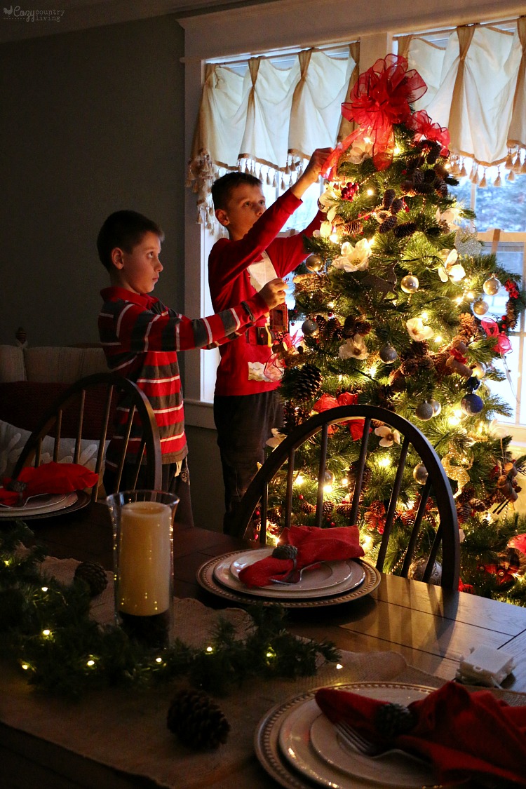 Boys Hanging Ornaments