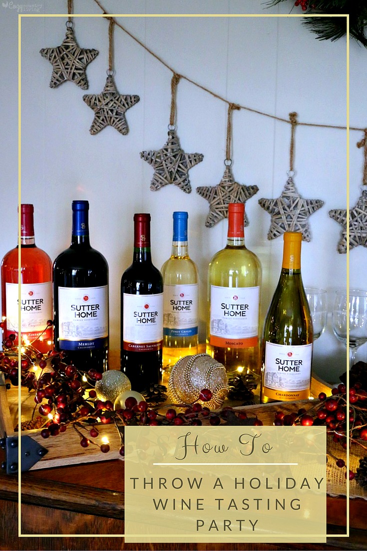 Holiday Entertaining Gift Set with Wine
