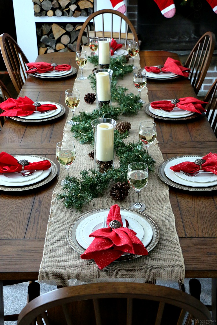 Simple Dining Room Table Decor