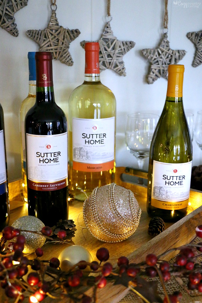 Sutter Home Family Vineyards Wine for Wine Tasting Party