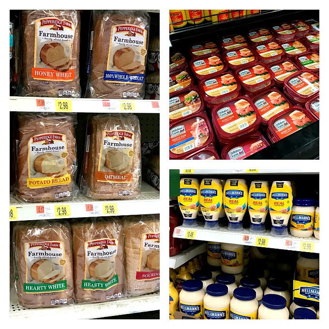 Sandwich Ingredients at Walmart